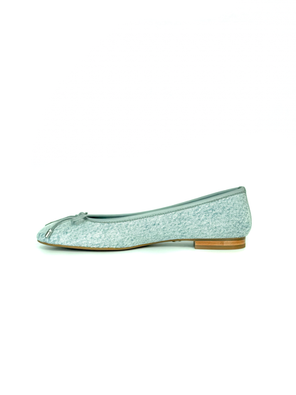 Sapatilha Jeans Azul Claro 